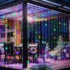 Solar Curtain Light LED Outdoor Waterproof 300leds Garland Decor String Lights Yard Christmas Fairy Wedding Party Terrace Garden