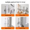 MARYYA No-Drill Wall Mop & Broom Holder