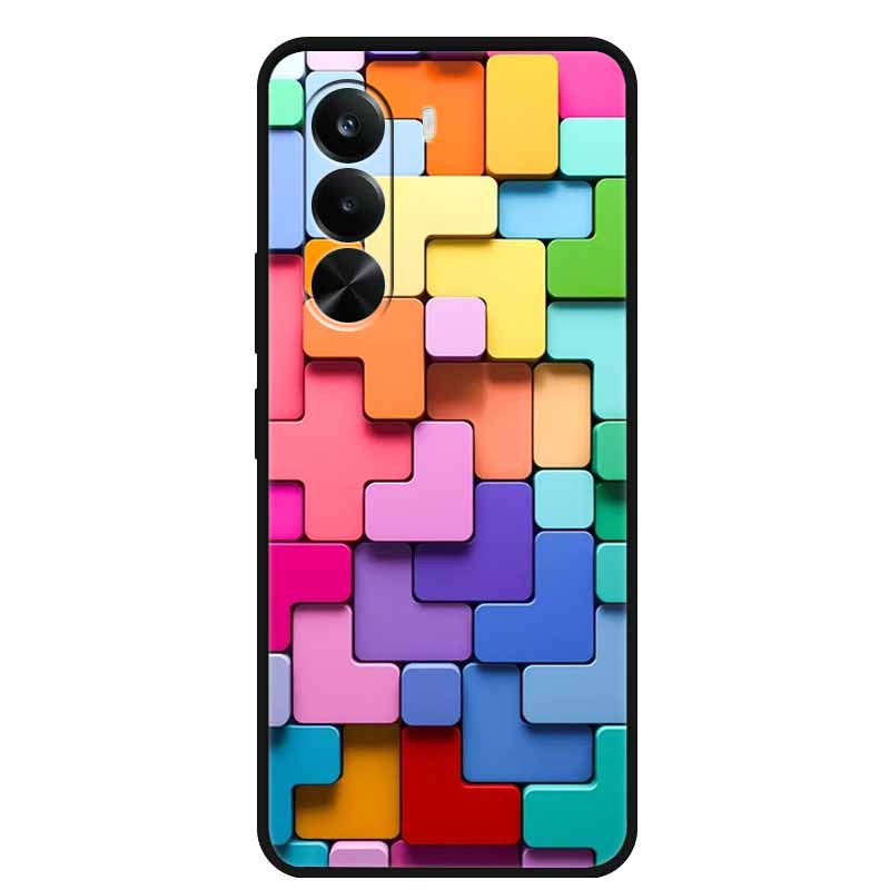 Pro Realme P4x Pouzdro P4 x 5G Globální Měkký Silikonový Ochranný TPU Kryt Telefonu pro Realme P4x 5G Luxusní Kreslený Nový Zadní Kryt Coque