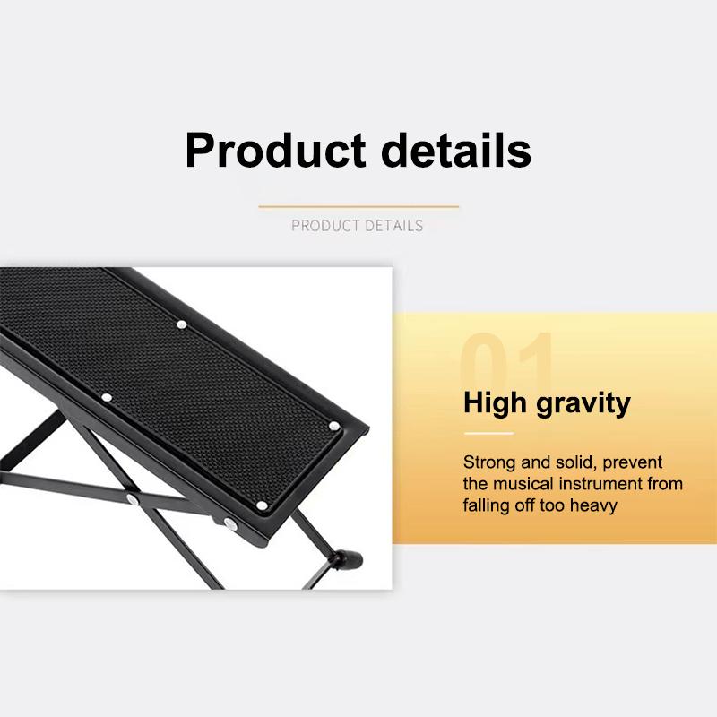 Pedicure Foot Rest Stand Adjustable Height Beauty Footrest Foldable Foot Rest Pedal Anti-Slip For Manicure Home Foot Care