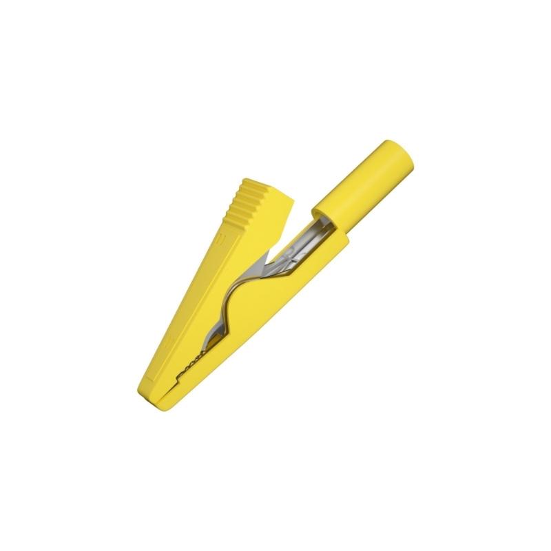 High Conductivity 2mm 10A Alligator Clip Secure Grip Clamps for Electronics Testing and Circuitry