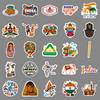 50 Indian Graffiti Stickers Personalized Outdoor Travel India Landscape Landmark Building Suitcase Stickers