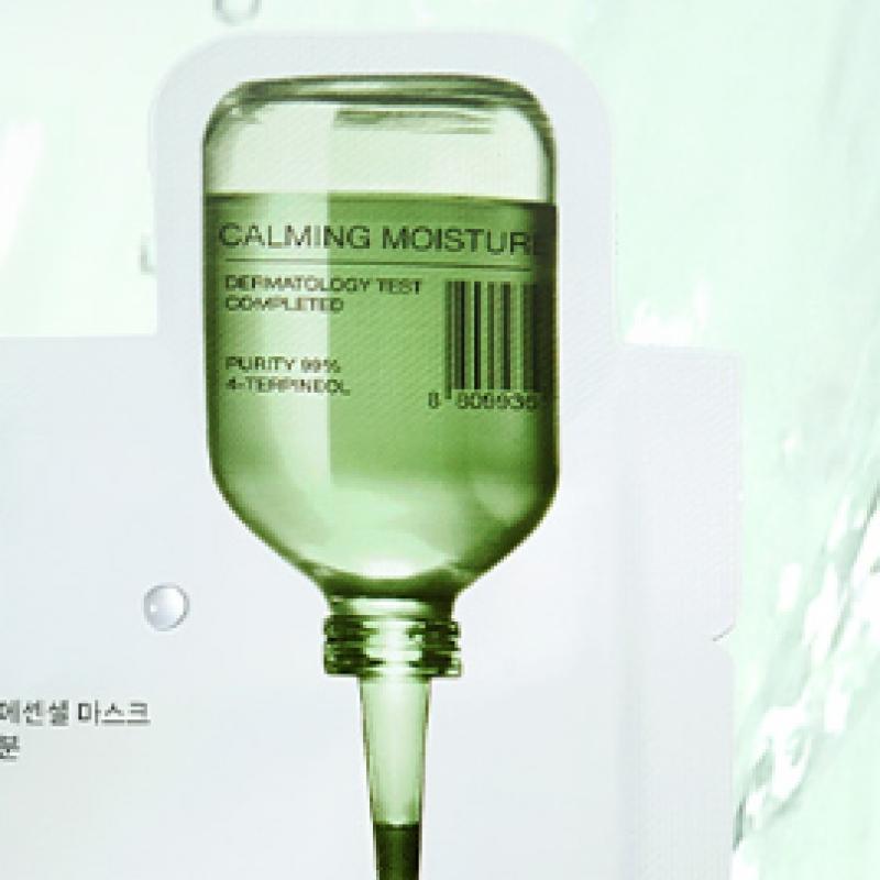 Mediheal Tea Tree Essential Mask Soothing Moisture 1 Sheet Madecassoside Trace Repair 1 Sheet