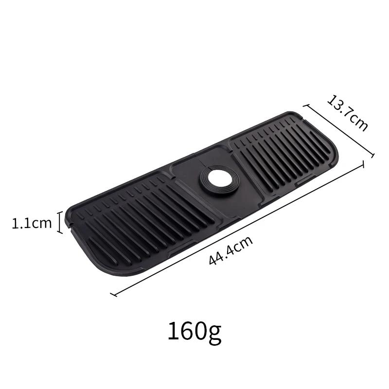 Küche Silikon Wasserhahn Matte Wasserhahn Wasser Catcher Matte Waschbecken Splash Pad Arbeitsplatte Schutz Bad