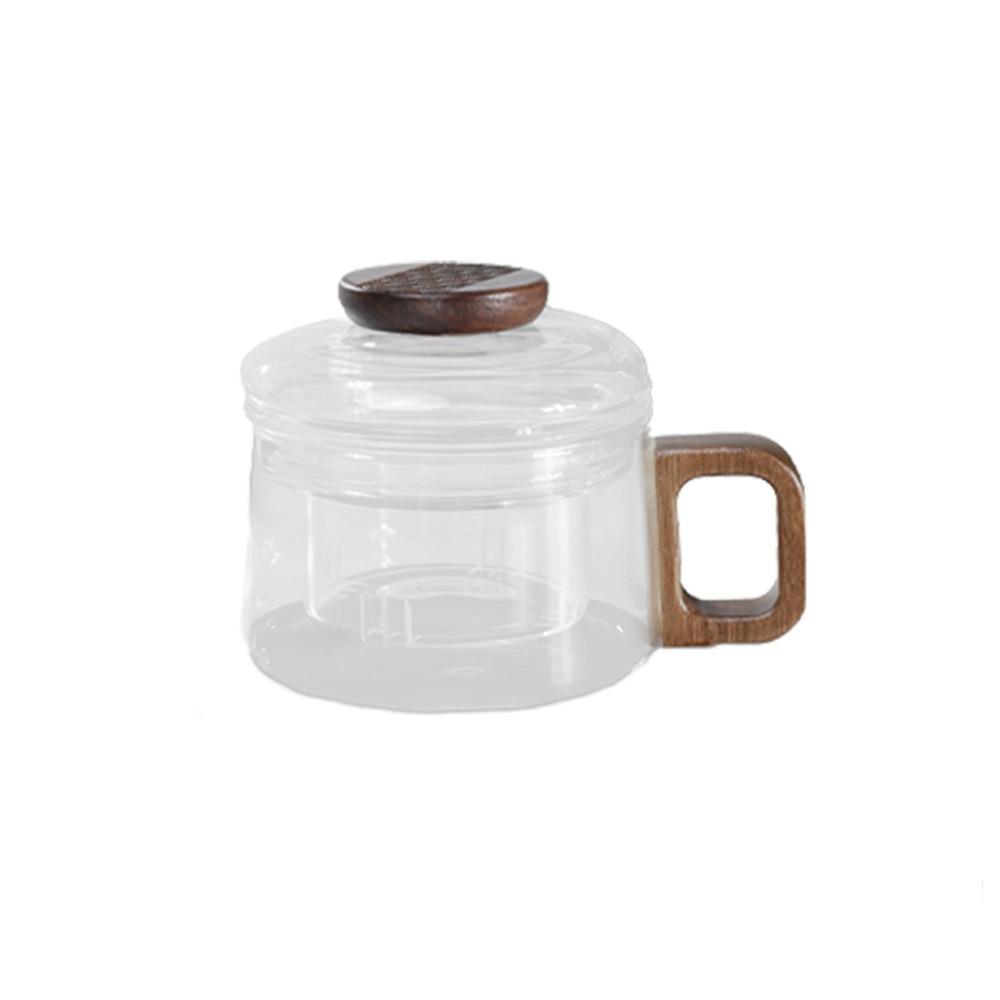 200ml High Borosilicate Glass Tea Cup Anti-Scalding Tea Infuser Cup  Home