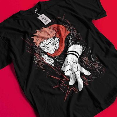 Itadori Shirt Gojo Satoru T-Shirt Jujutsu Kaisen Tshirt Toji Tee Sukuna Mahoraga BB1405