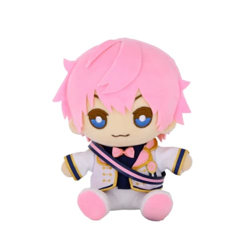 Satomi Sitting Plush Toy, from the movie "The Beginning Story of Strawberry School Festival!!!" by Strawberry Prince, featuring Satomi-kun