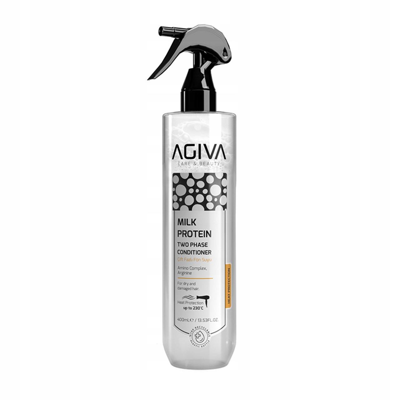 Agiva - Zwei-Phasen-Haarspülung mit Milchproteinen 400ml