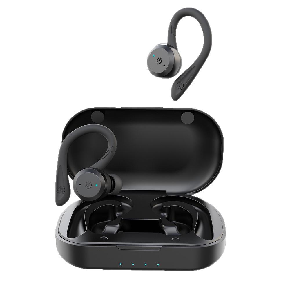 IPX7 Waterproof Wireless Bluetooth 5.3 Over-Ear Sport Headphones with Stereo and Call Capabilities