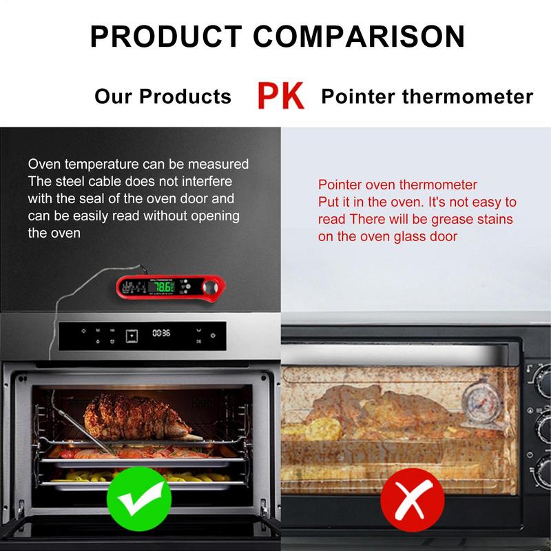 Digital Kitchen Food Thermometer For Meat Water Milk Cooking Food Probe BBQ Electronic Oven Thermometer Kitchen Tools