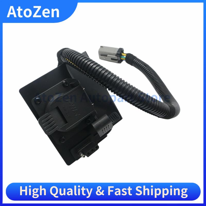 YC3Z-13A576-CA YC3Z13A576CA Car Trailer Tow Wiring Harness Plug with Connector & Mounting Bracket for Ford F250 F350 Super Duty