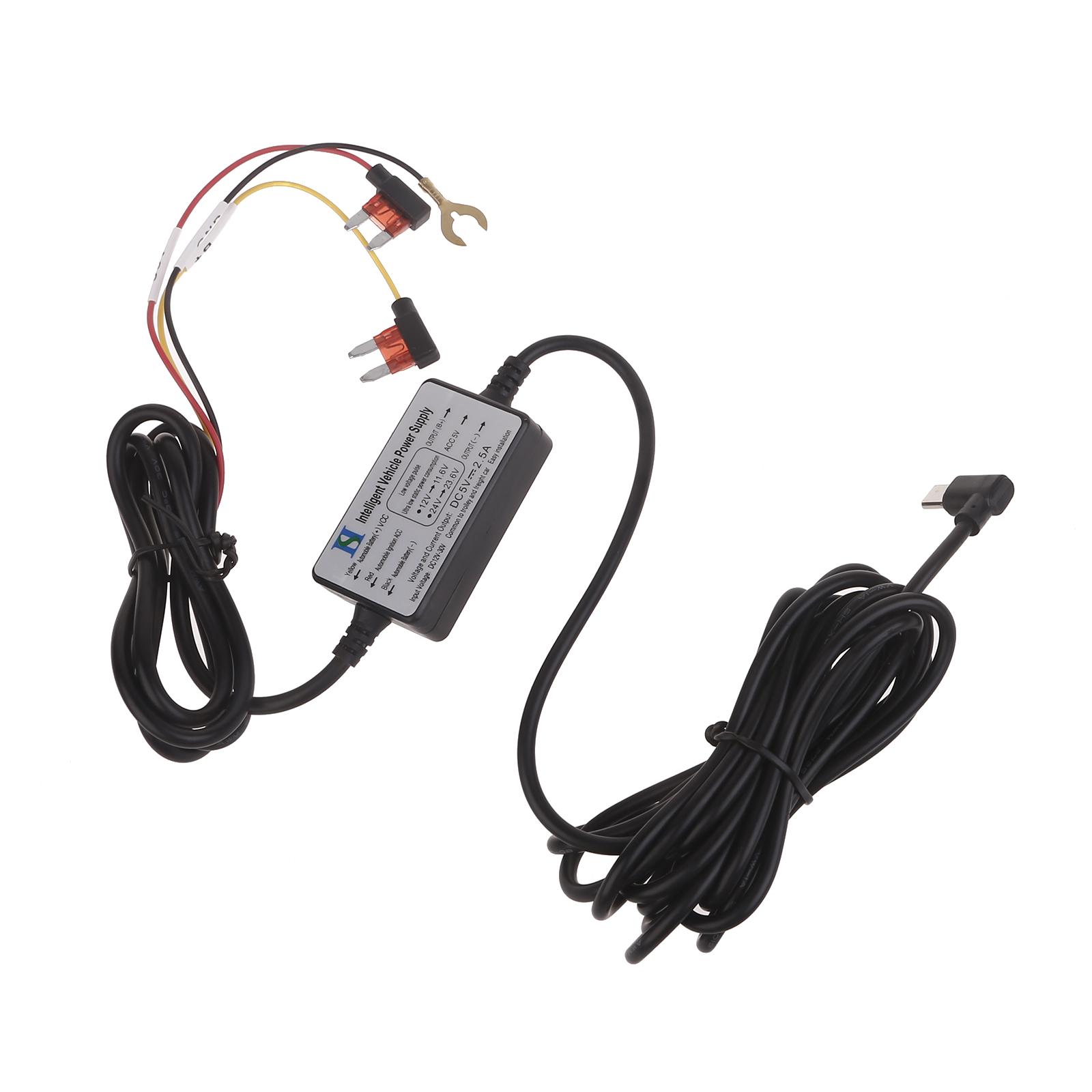 

Type C Car Charger Cable 12V~30V to 5V2.5A Step Down Module Power Adapter for Vehicle Charging Step Down Module
