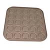 Muffin Top Pan Macaron Bakeware Pan Muffin Tray Baking Mold Carbon Steel Bakeware for Oven Baking Gold