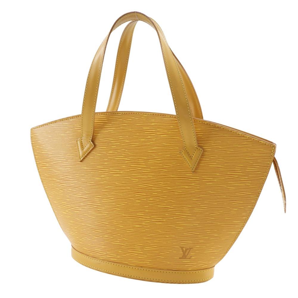 Louis Vuitton Sun Jack Handbag M52279 Tassiri Yellow Yellow Epi Leather Women Used