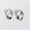 Cold Wind Design Twisted Irregular Geometric Earrings Fashionable Metal Wind Ear Buckles 173