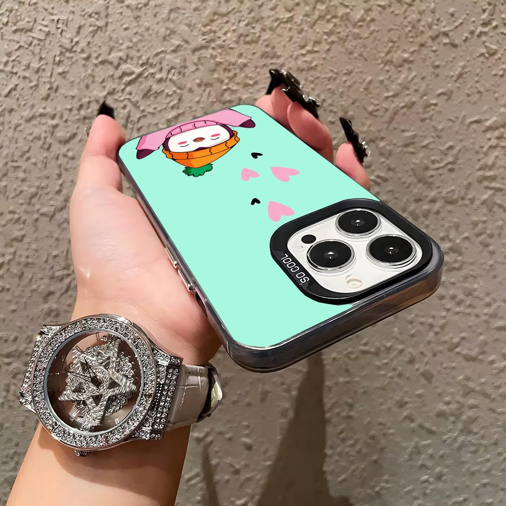 Pudgy Penguins Art Phone Case Matte Colored Silver For Iphone 17 Air 16 15 14 Pro 13 12 Plus 11 7 8 Max Luxury Cover