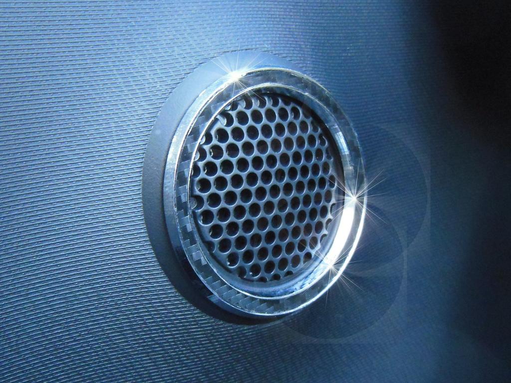 mut TOYOTA Toyota Aqua Dedicated Front Door Tweeter Ring (Carbon) H23.12~2 pcs