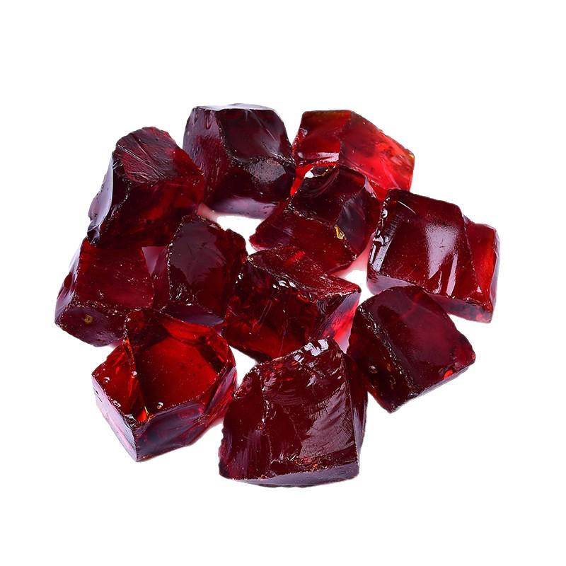 Natuurlijke Wijnrood Glazen Diffusorsteen voor Aromatherapie en Woondecoratie