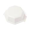 Francfranc Diamond Lightweight Cooking Pot 25cm White, 3-4 servings, Double-handled pot, Suitable for direct heat and induction cooktops, Ceramic