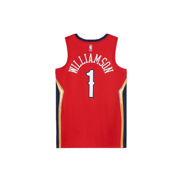 Air Jordan NBA Zion Williamson New Orleans Pelicans 2020/21 Fan Edition Jersey #1 Men's CV9486-660