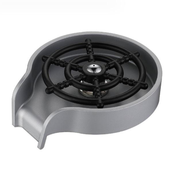 Automatic High-Pressure Stainless Steel Cup Washer for Sink or Bar