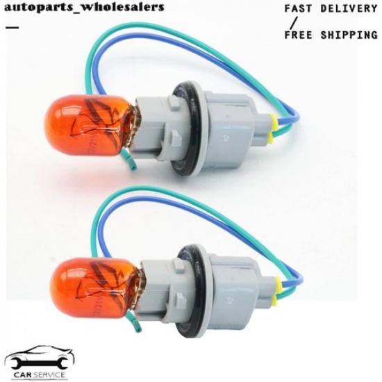 For Toyota 4Runner 2x Turn Signal Socket And Connector Pigtail 90075-60028 USA