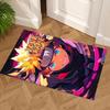 Naruto Character Customize Your Name Floor Rug Office Rug Suitable for Bedrooms Game Room Living Rooms Balcony Antislip Carpet Decorate Offices