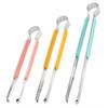 Korean Style Stainless Steel BBQ and Baking Tongs - Multi-purpose Food and Bread Tongs for Grilling