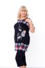 Set – Women's Cotton Tunic & Capri Pants, Breathable Homewear, Summer 8056-005-33 HC
