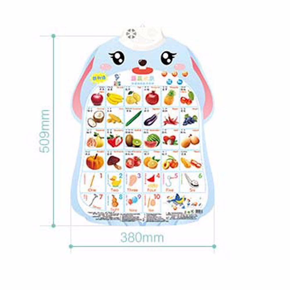 Enlightenment Baby Enlightenment Audio Wall Chart Audio Book Early Education Baby Learning Toys