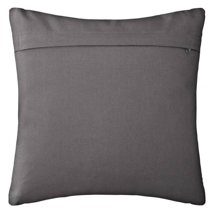 Coussin Motifs "Otto" Gris 38x38cm - Atmosphera Createur D'interieur