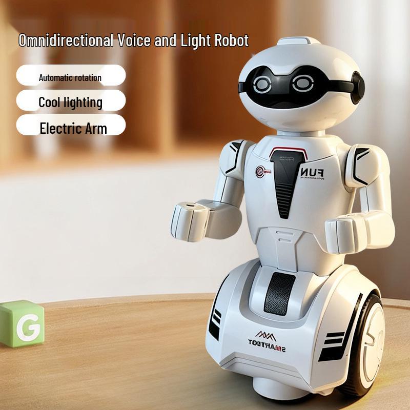 Interactive Dancing Robot Toy: Smart, Flashing, and Educational for Kids