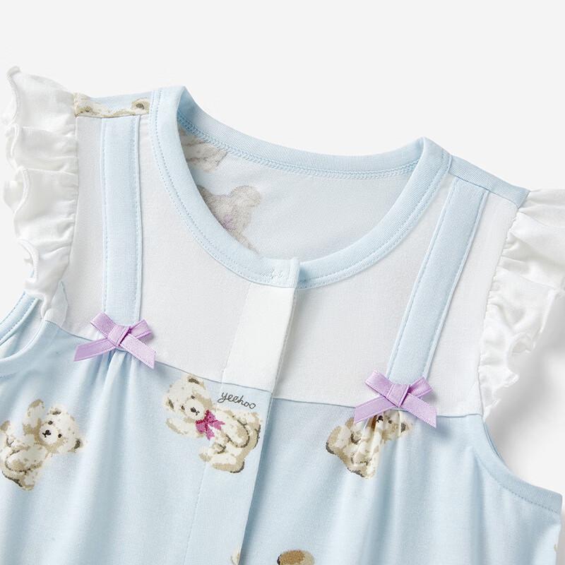 YEEHOO Baby Summer Anti-Mosquito Romper