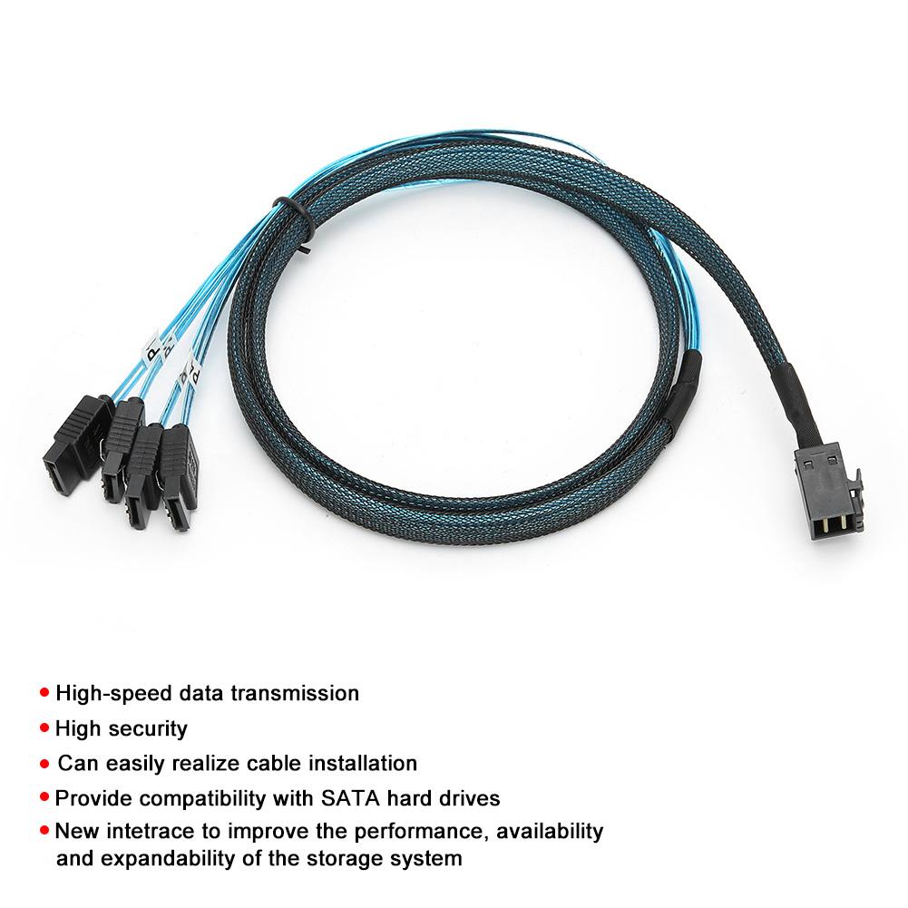 Data Line H0107 1 to 4 Server 8643 Turn 4 High Definition