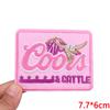 Jeans Backpack Embroidered Patch Cartoon/Letter Slogan Embroidery Patches Iron On Patches For Clothing Thermoadhesive Patches