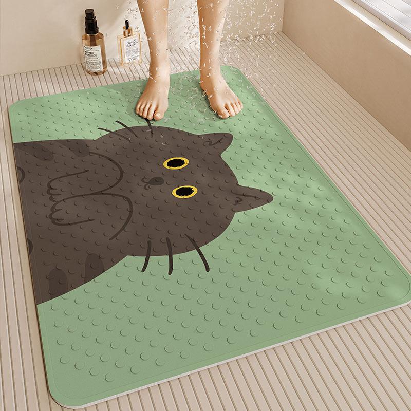 

Bathroom Anti-slip Floor Mats Home Use Children Pregnant Women Bathing Anti-fall Suction Cup Pads Shower Room Toilet Massage Foot Mats 40*70cm