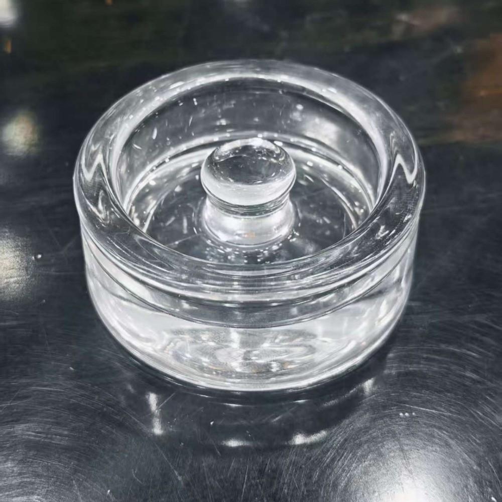Heavy Wide Mouth Mason Jar Lid Transparent Sealed Storage Container Lid  Kitchen Supplies