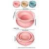 Egg Shape Brush Cleaning Tool Dry Cleaning Design Brush Storage Set  Home Use