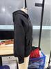 European and American Jacquard Zip-Up Hooded Cardigan with Drawstring Pockets
