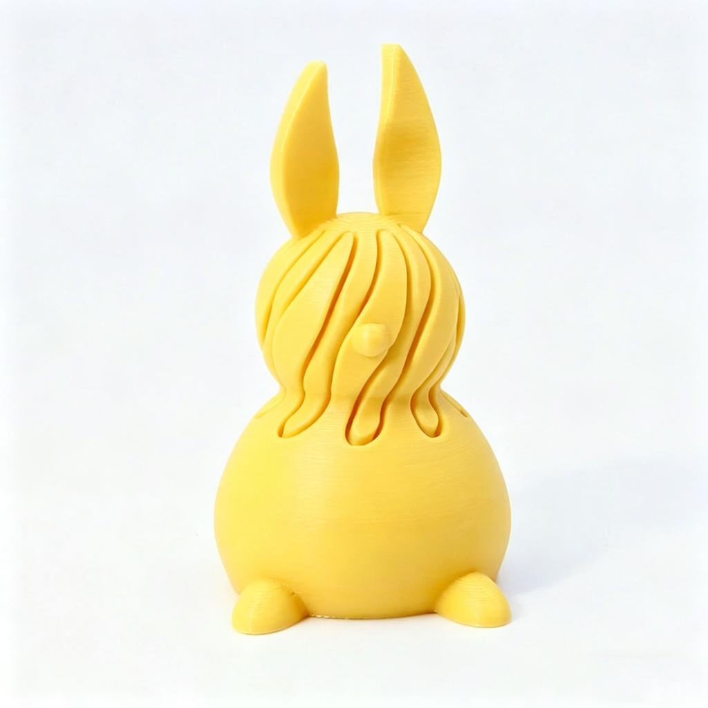 3D Printed Rabbit Spiral Tower Rotating Toy Decompression Gourd Spiral Cone Children'S Gift Home Decor