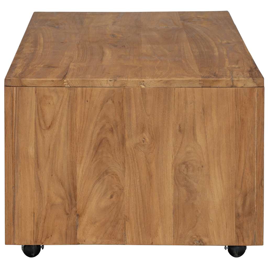 Coffee Table 110 X 60 X 40 Cm Solid Teak Wood