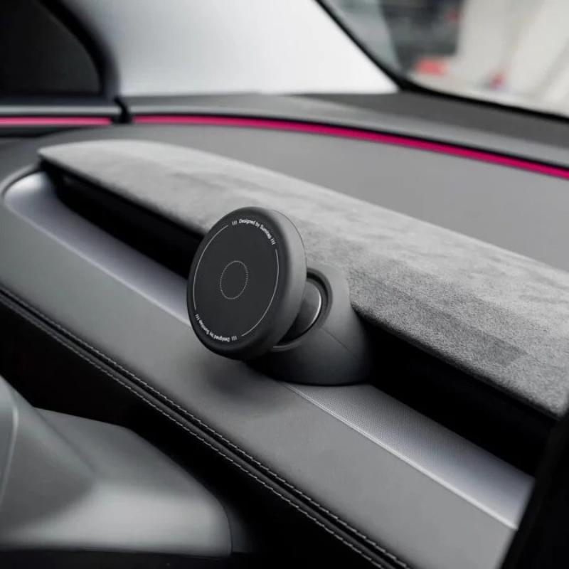 Silikona magnētiskais tālruņa turētājs priekš Tesla
