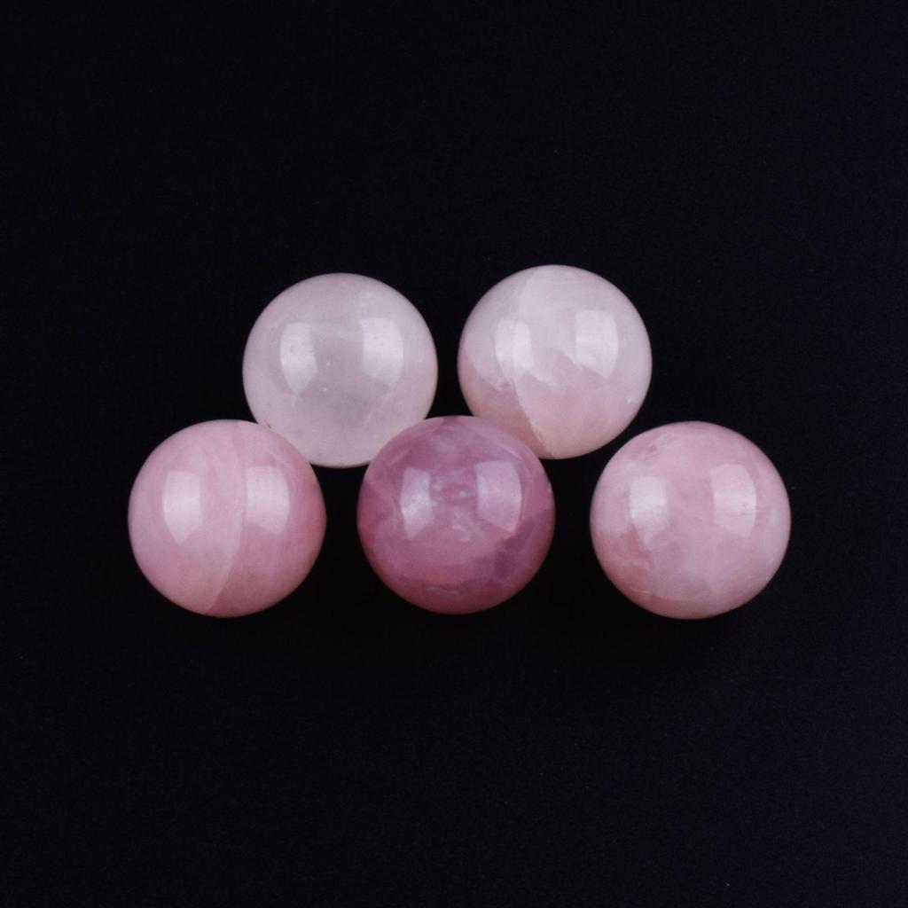 White Crystal Agate Round Ball 20mm: Non-Porous Natural Stone for DIY Fluorite Craft Ornaments