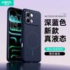 Magnetic Soft Liquid Silicone Phone Case For Infinix Note Edge Note 60 Pro Anti‑Fingerprint Shockproof Protective Cover