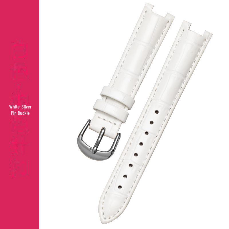 

Красный и черный женский ремешок из натуральной кожи Ronnie Notch для серии 616368/616764 Width 16mm, Notch 8mm, Buckle 14mm, Depth 3mm