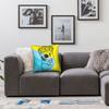 Black Grey Skull Face Día De Los Muertos Pillow Case Funny Pillow Cover Soft Pillowcases For Living Room Sofa