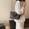 Stylish Pu Tote Bag With Letter Print Trendy Street Fashion Large Capacity For Women