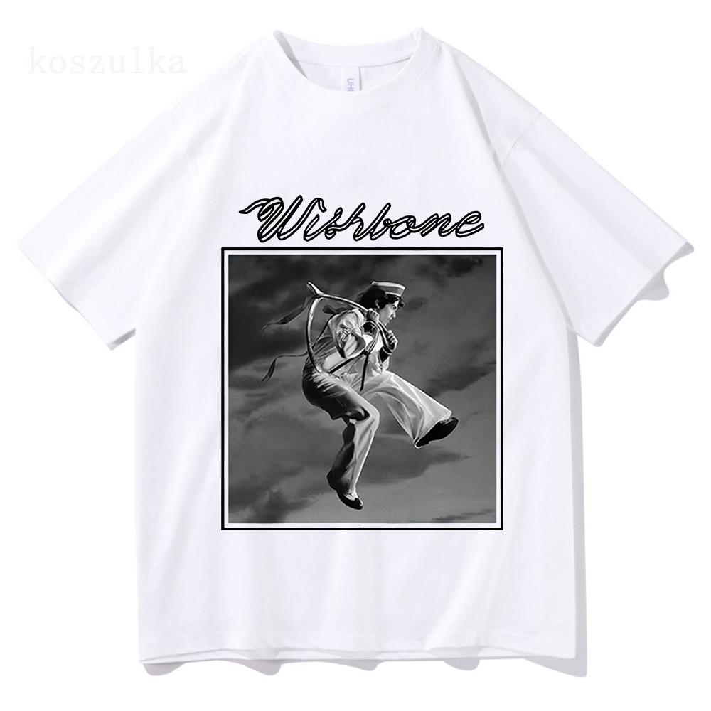 Fashion Conan Gray Wishbone Abum Cover T-shirt Pure Cotton Tees Short Sleeve Summer New Arrival Crewneck Y2K Tops Clothes