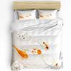 Chinese Style Plum Blossom Magpie Carp Duvet Cover with Pillow Case Custom 3pcs Bedding Set Quilt Cover Double Bed Home Textile
