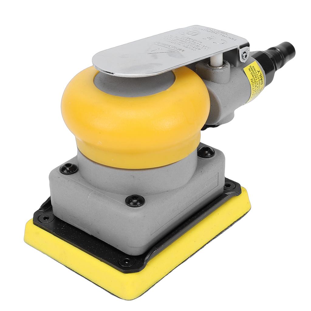 Pneumatic Sander Rectangular Vibrating Air Sander Sandpaper Machine for Stone Wood Putty Polishing 75x100mm